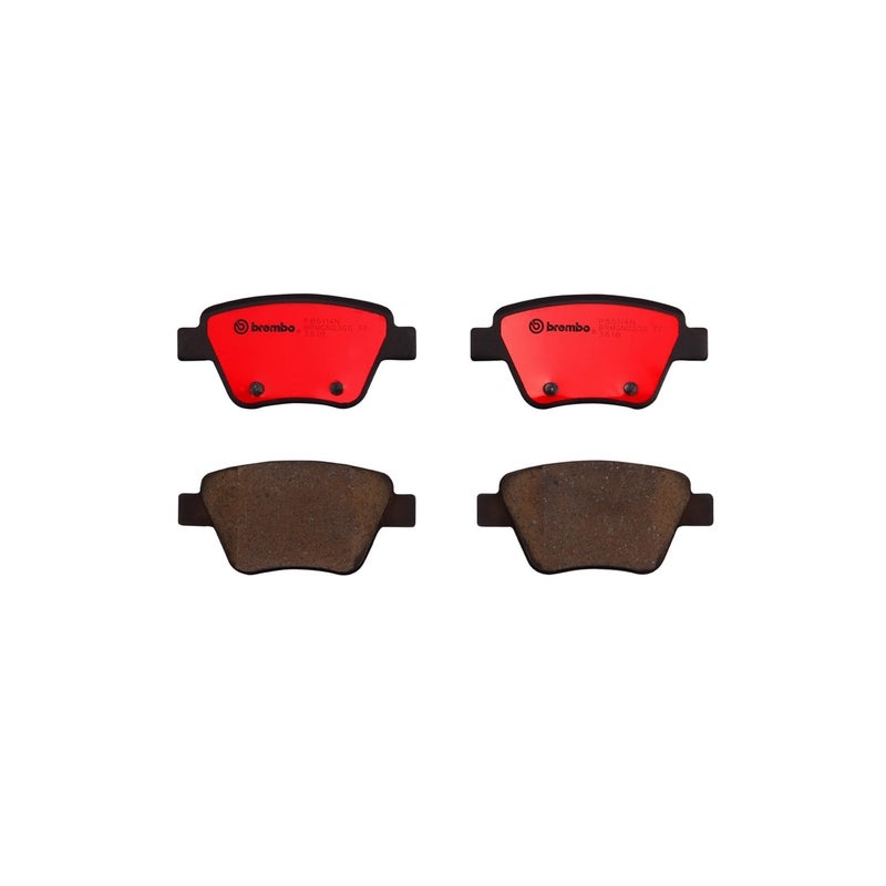 Brembo P85114N Premium Ceramic Rear Disc Brake Pad Set AUDI/SEAT/SKODA/SKODA (SVW)/VW/VW (FAW) OE# 5K0698451A - Image 3